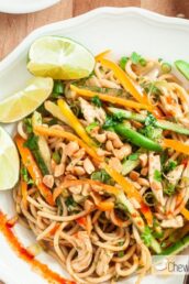 thai peanut noodles