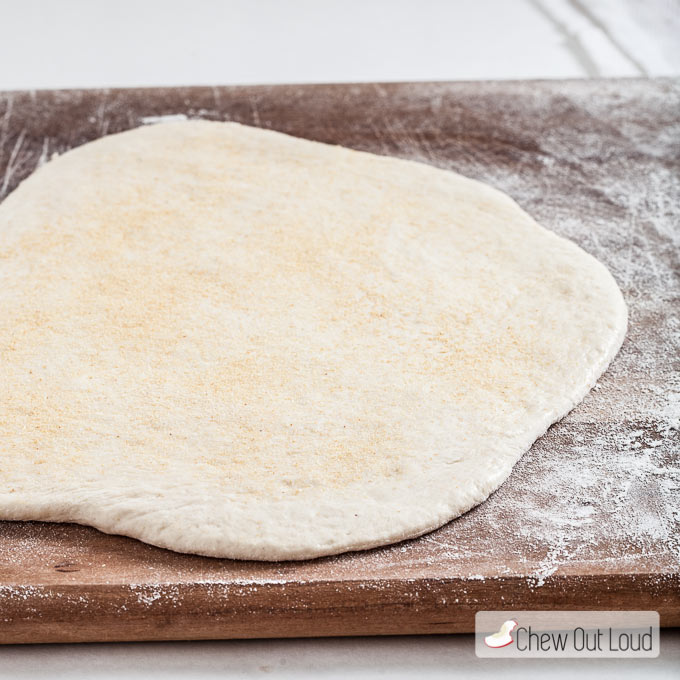 Garlic-herb-flatbread