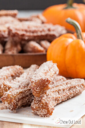 Mini Pumpkin Churros