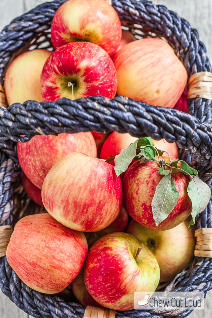 A basket of apples