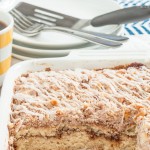 Cinnamon Streusel Yogurt Coffee Cake