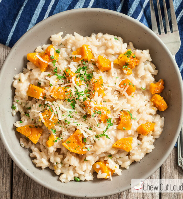 Bowl of Butternut Risotto