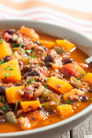 chili with butternut squash