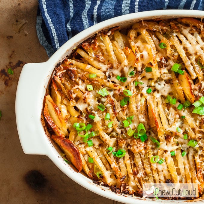 Potato Casserole with Sliced Onion