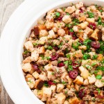 Bowl of Craberry Stuffing