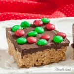 chocolate peanut butter krispy treats