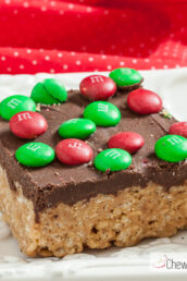 chocolate peanut butter krispy treats