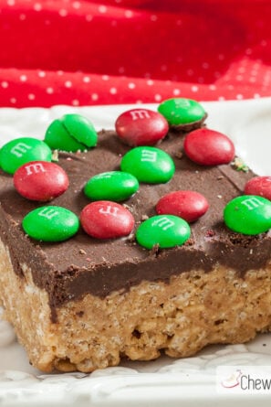 chocolate peanut butter krispy treats