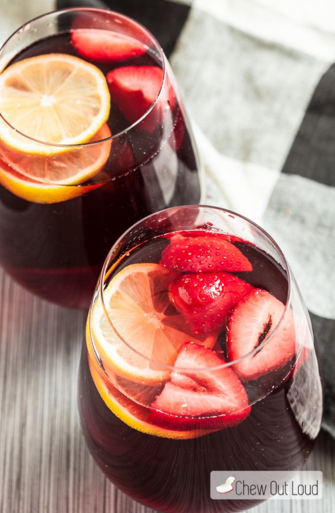 sparkling champagne punch