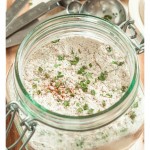 A Glass Jar of Seasoning