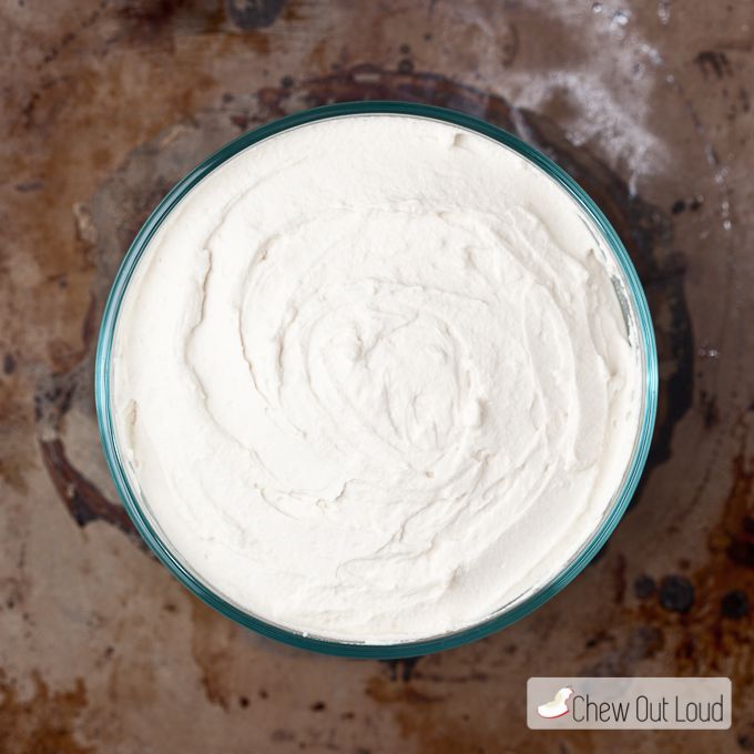 stabilized whipped cream recipe