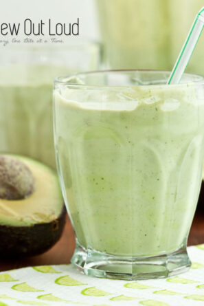 avocado coconut smoothie