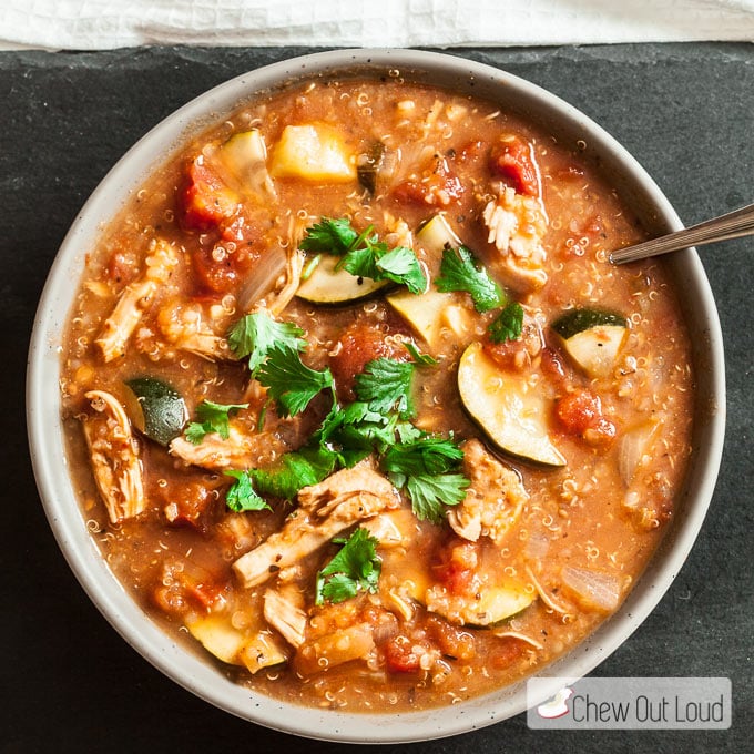 Mexican Chicken and Quinoa Stew