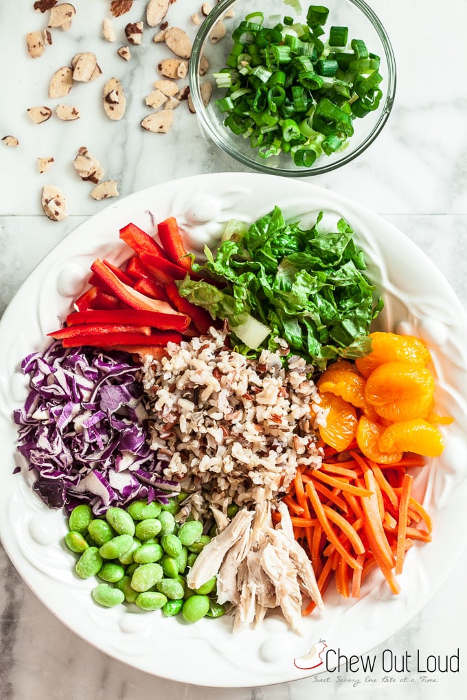 asian rice salad 