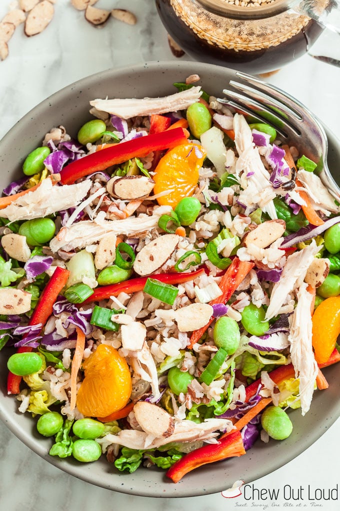 asian rice salad 