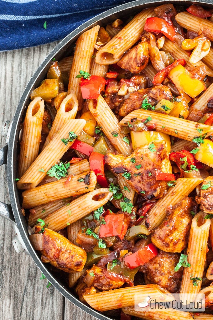 Chicken Fajita Pasta