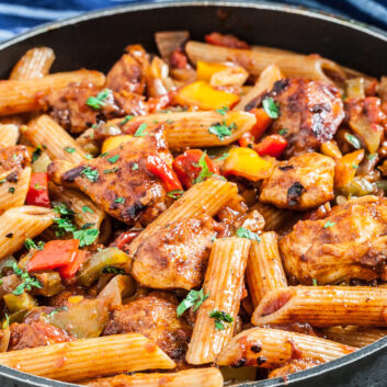 Skillet Fajita Pasta