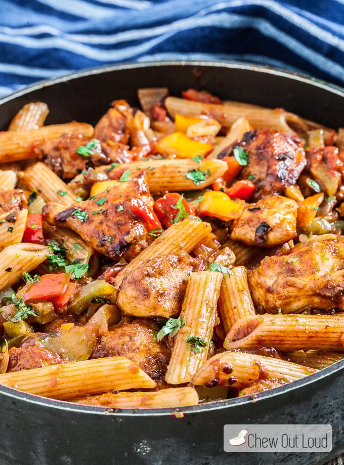 Skillet Fajita Pasta