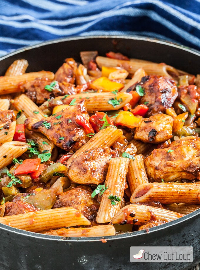 Skillet Fajita Pasta