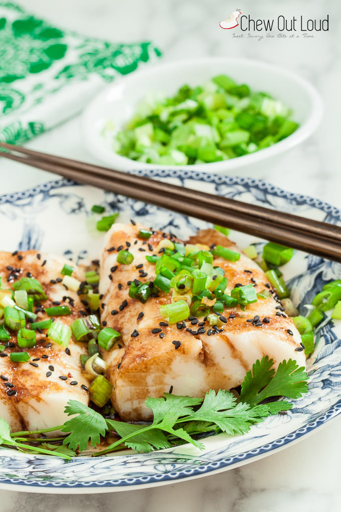 Ginger Soy Asian Steamed Fish 2