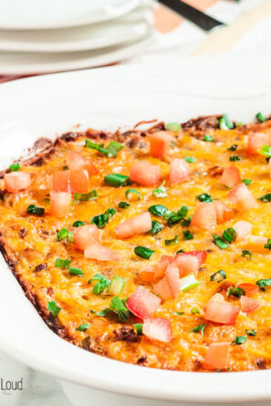 Mexican Breakfast Potato Bake