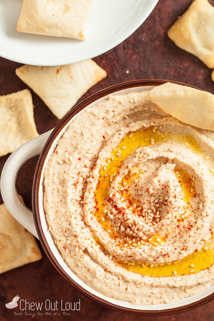 roasted garlic hummus 4