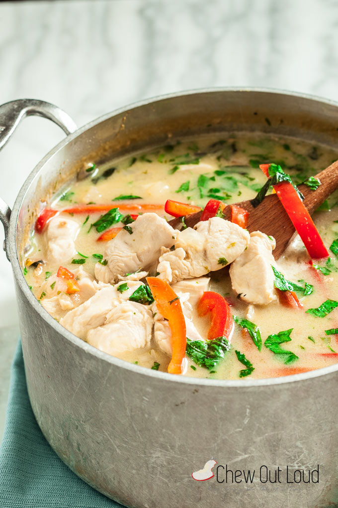 thai green curry chicken 2