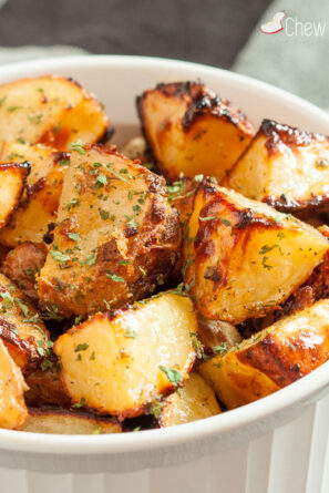 Roasted Potatoes in a bowl