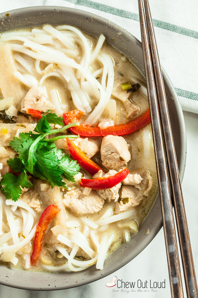 Thai Green Curry Noodles