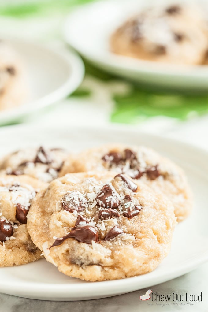 Coconut Chocolate Chip Cookies Recipe