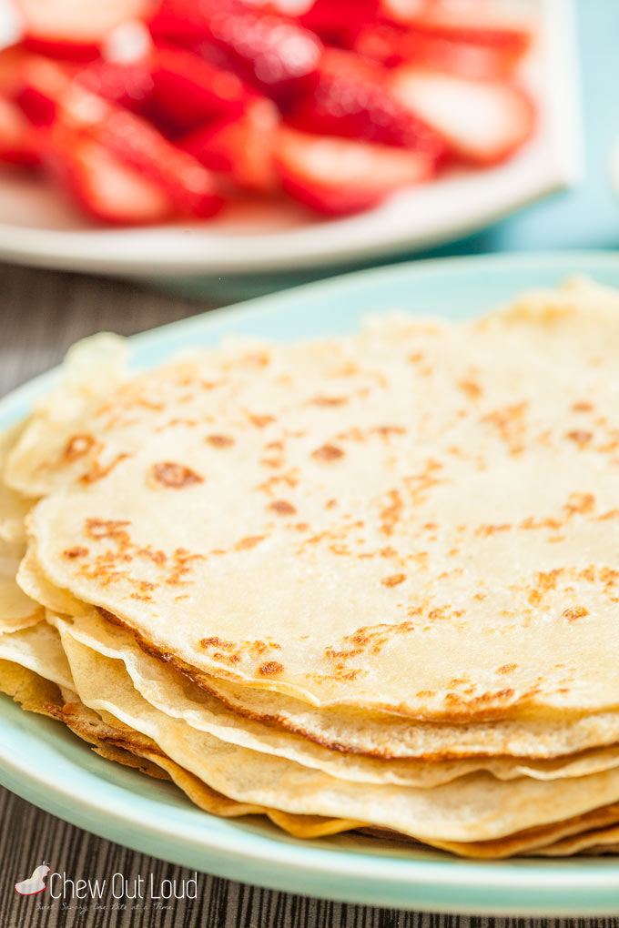 strawberry nutella crepes 4