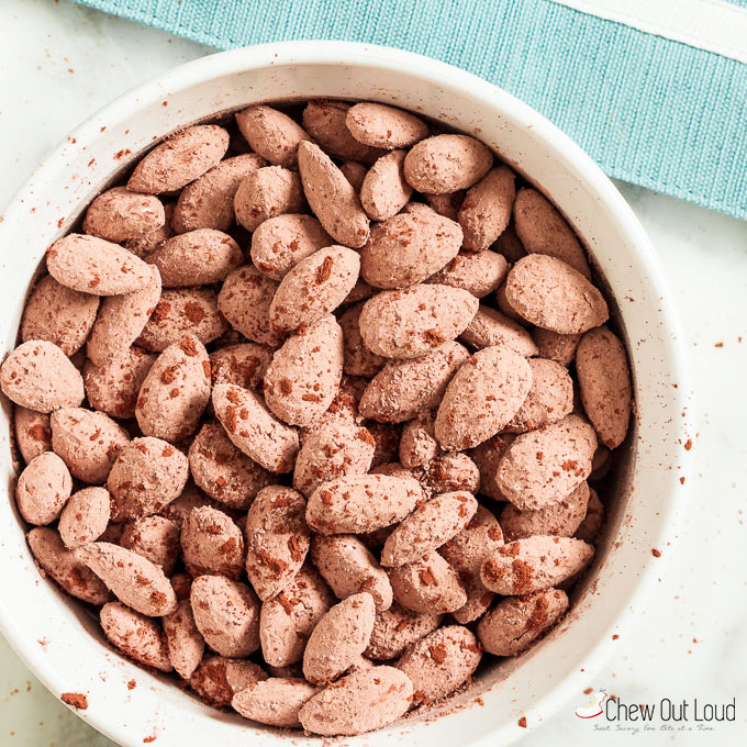 A Bowl of Cocoa Almonds