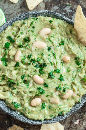 avocado bean dip