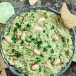 avocado bean dip