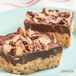 chocolate peanut butter rice crispy bars