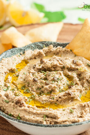 Lentil Hummus with Parsley