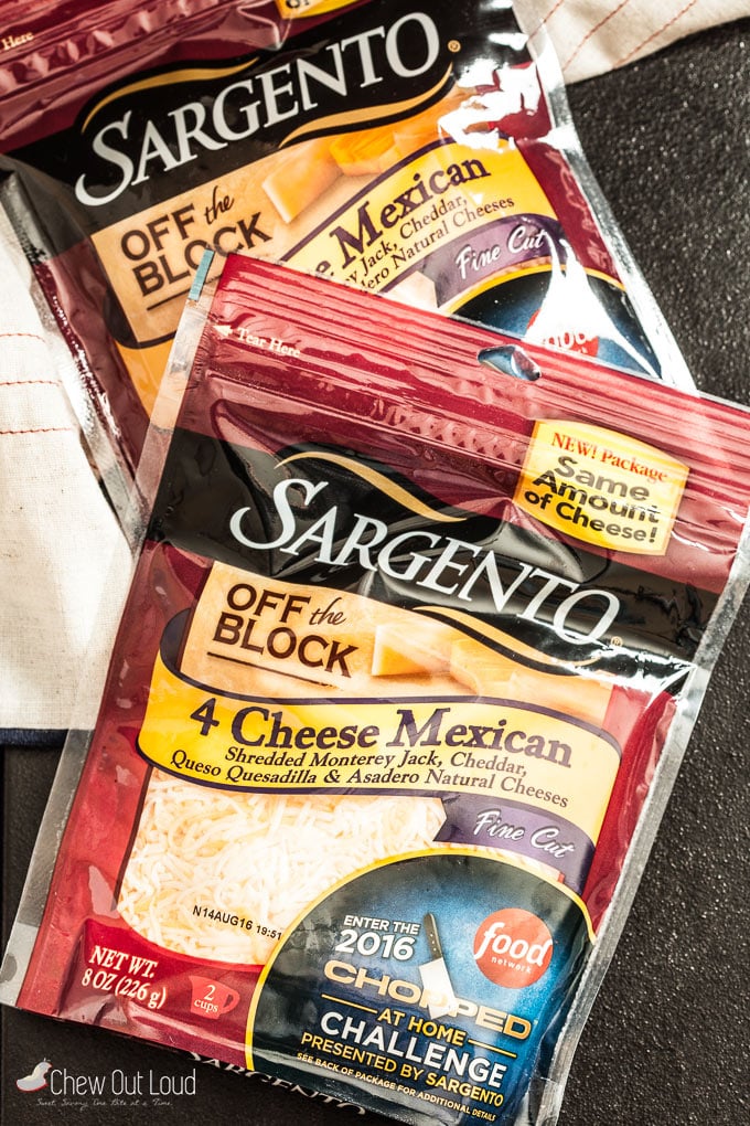 sargento cheesy mexican bean dip