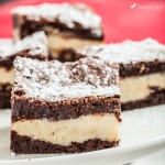 Three Layered Cheesecake Brownies