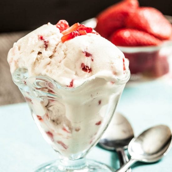 dairy free strawberry ice cream