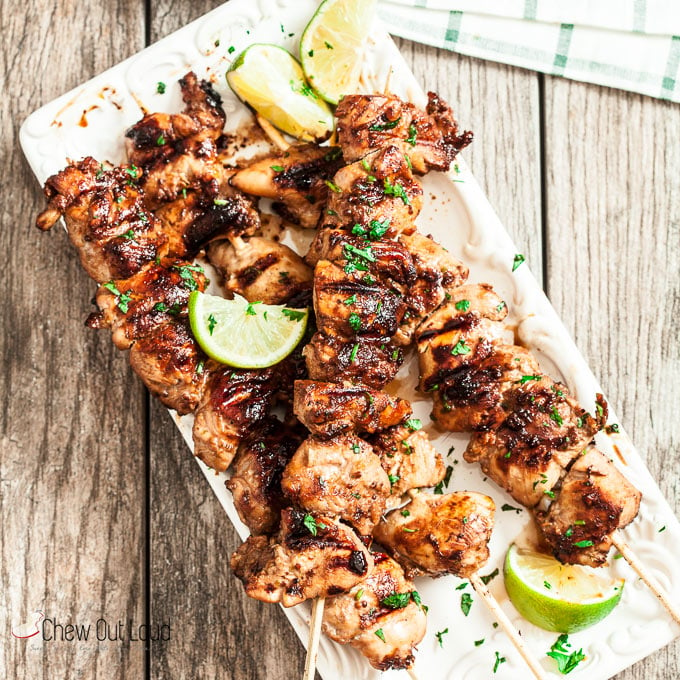 Honey Lime Chicken Skewers w2