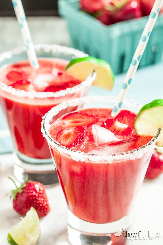 Strawberry Margaritas 3