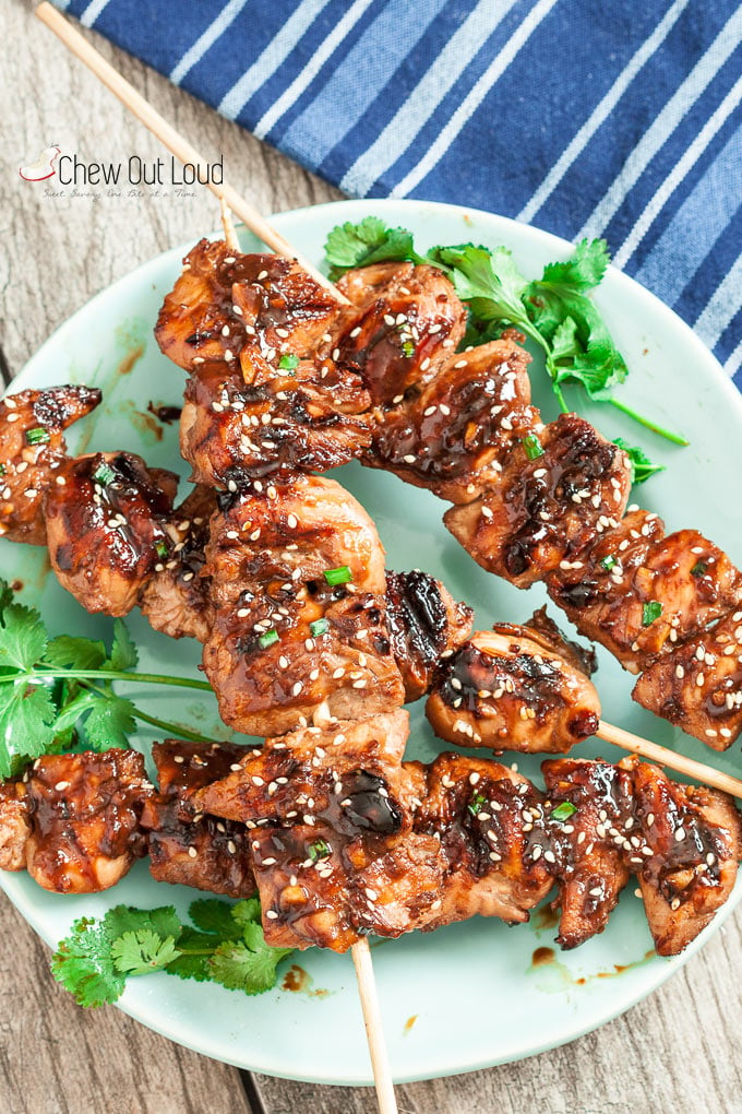 sweet and spicy chicken skewers 2