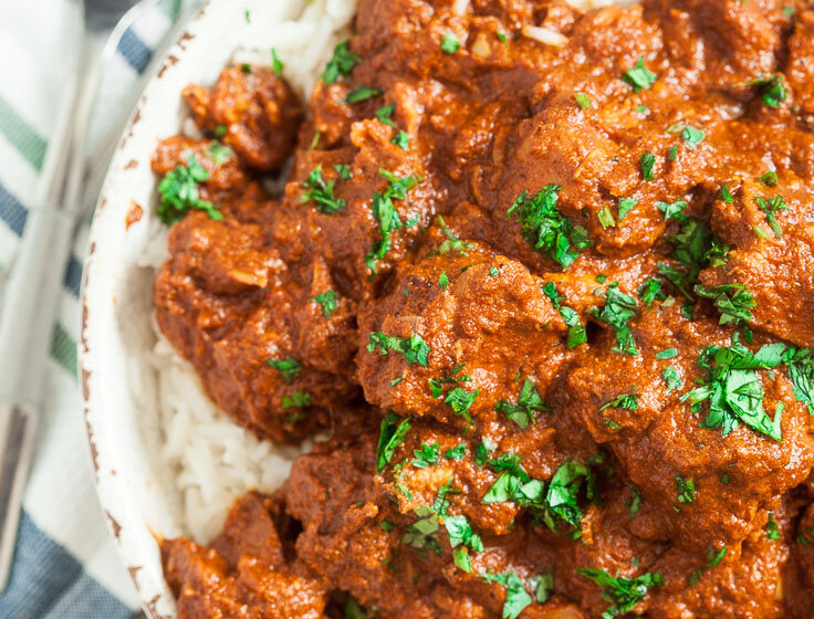 slow cooker chicken tikka