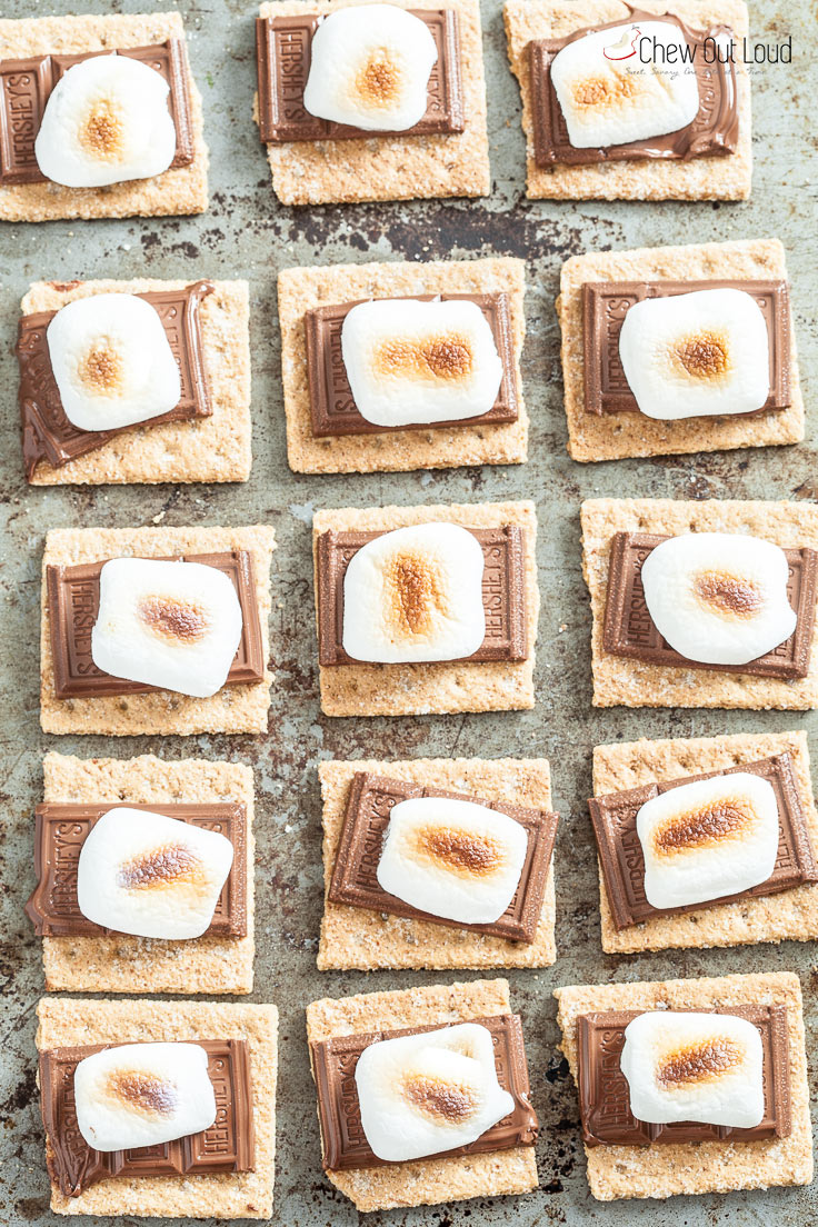 potluck pan smores