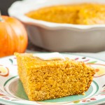 Pumpkin Cornbread with Melted Butter