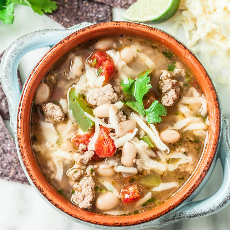 Turkey Chili with White Bean