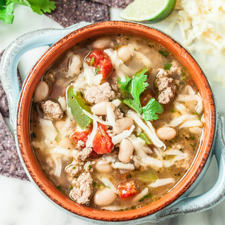 Turkey Chili with White Bean