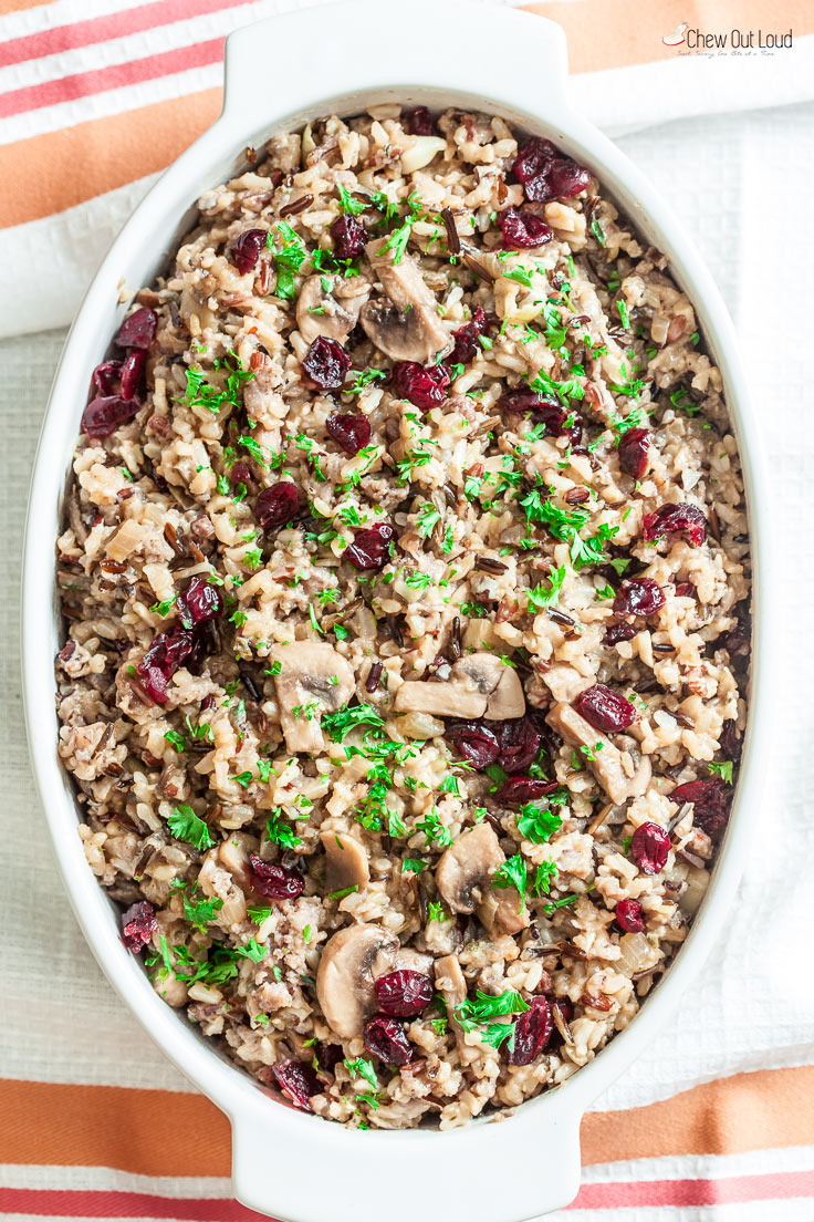 wild rice stuffing