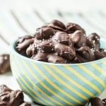 Crockpot Chocolate Almond Clusters