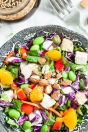 chopped asian chicken salad